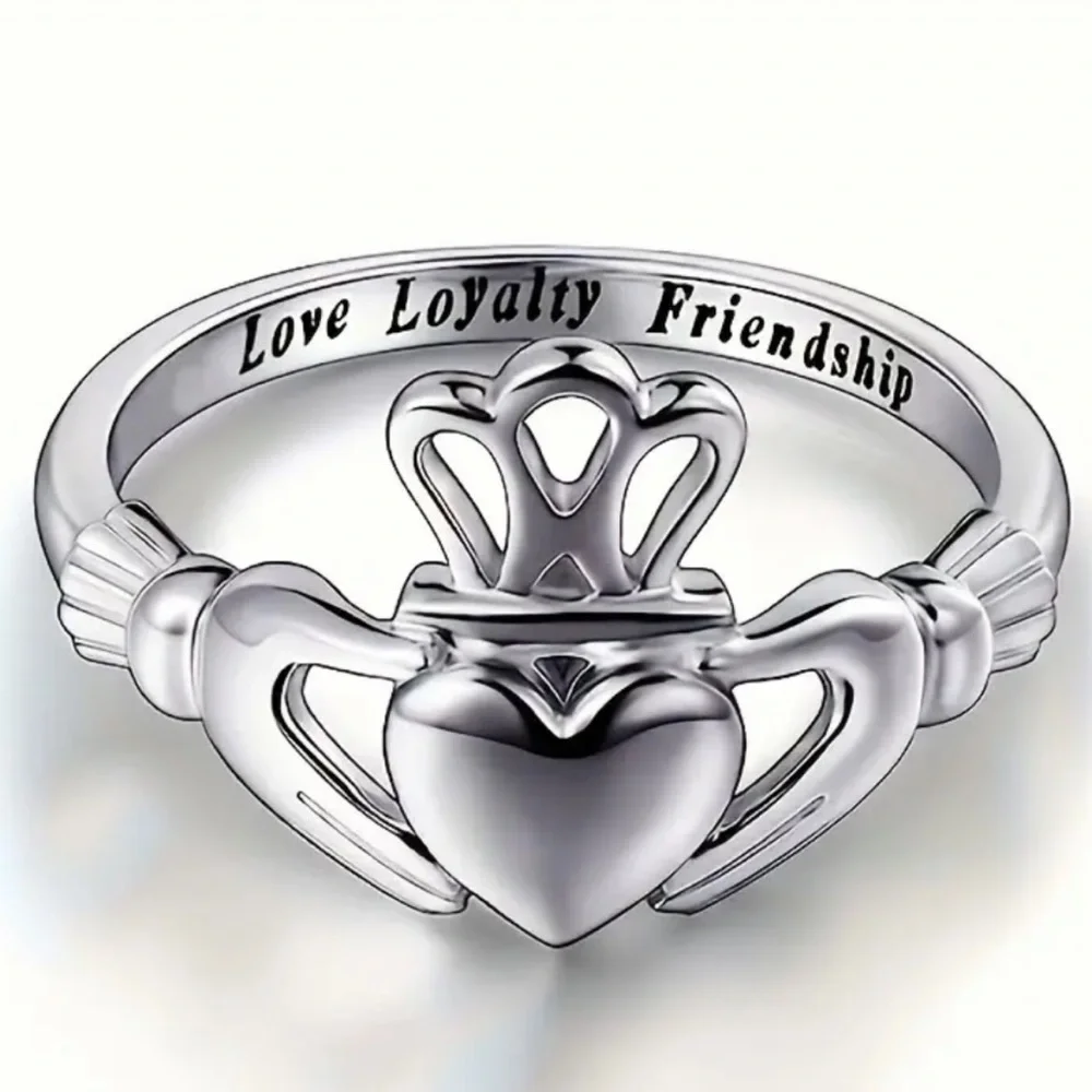 Celtic promise ring. .925 sterling silver - Picture 1 of 1